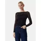 Guess Bluza W6RP04 KBAH2 Črna Regular Fit