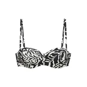 BUFFALO Bikini zgornji del črna / bela
