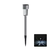 Aigostar - LED solarno svetlo LED/2V IP44 40 mAh mat hrom