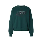LEVIS  Majica EVERYDAY temno zelena/črna/srebrna