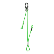 Samovarovalni komplet Edelrid Switch Double Adjust 100 cm - neon green