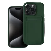 OEM Ohišje za iPhone 15 PRO Card Case, zeleno
