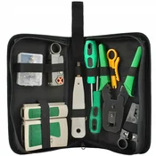 BIGSTREN set orodja za mrežno opremo UTP + tester G30840