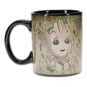 Šolja Paladone Marvel - Groot Heat Change Mug