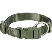 Trixie ovratnica za pse Premium XXS-XS 15-25 cm/10 mm olivno zelena