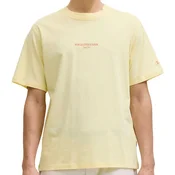 Jack & Jones majica Strata za muškarce, svetlo žuta