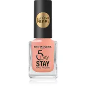 Dermacol 5 Day Stay Extreme Pearl lak za nohte z bisernim sijajem odtenek 2 11 ml