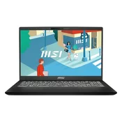 MSI Notebook MSI Modern 15 H AI C1MG Intel Core Ultra 7 / 32GB / 1TB SSD / 15.6 FHD / NoOS (black), (01-nb15ms00011)