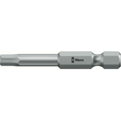 shumee Trdovraten nastavek 1/4 DIN3126E6.3 za šesterokotne vijake z vdolbino Hex 4x50mm Wera