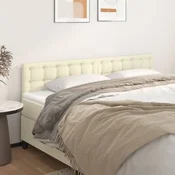Uzglavlja krem 160x5x78/88 cm od umjetne kože