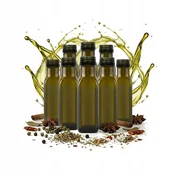 shumee 10x steklenic Marasca 100 ml steklenica za olivno olje za kis, olje, sirup, omake