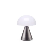 Lexon MINA L AUDIO prijenosna lampa s Bluetooth zvučnikom METALIK