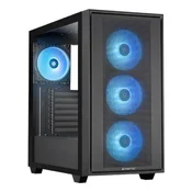 Chieftec HUNTER 3 USB-C ATX RGB kućište, crno
