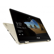 Prenosnik ASUS UX461FA-E1037T / i5-8265U (1.6GHz), 8GB, 256GB  M.2 NVMe, 14 FHD, Windows 10, Zlata