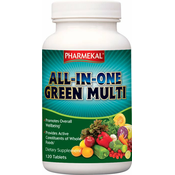 PHARMEKAL vitamini ALL-IN-ONE Green multi-vitamin, 120 tablet