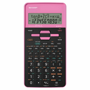 SHARP tehnični kalkulator EL531THBPK, črn-roza