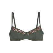 LASCANA Bikini zgornji del bež/rjava/oliva