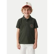 Beverly Hills Polo Club Polo majica P-SS26B-P42560 Temno zelena Regular Fit