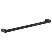 PIRENEI Držalo za brisače 800x66mm, črna mat - Črna - 800x26x66 mm - Gedy - PIRENEI - 120 - Zlitina - 800 - Nosilec brisač: enoročni - Kvadratni - 800 - 26 - 66 - According to recommendation - 14