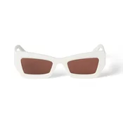 Off-White Naocare za sunce Aurora, Bele
