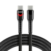Akyga CABO EVERACTIVE USB-C PARA USB-C DE 2 M E 240 W COM LED RGB PARA CARREGAMENTO E TRANSFERENCIA., (5000261397)