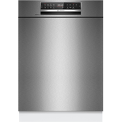 Bosch SMU6ZCS16E Serija 6 Vgradni stroj pomivalni 60 cm, nerjavece jeklo Home Connect, Zeolit.