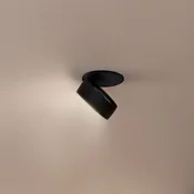 Egger Licht Egger Clippo EP LED vgradni reflektor, črn, 3.000K - Študija/pisarna - Sodobni - črna - Kovina