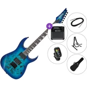 Ibanez GRGR221PA-AQB SET 2 Aqua Burst Električna gitara