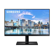 Monitor Samsung 60,5 cm (23,8) F24T450FQR 1920x1080 75Hz IPS 5ms 2xHDMI DisplayPort 2xUSB2.0 Pivot NTSC72% FreeSync