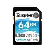 Kingston SDXC 64GB Class 10 U3 170MBs-70MBs SDG364GB ( SDG364GB )