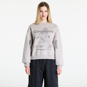 Mikina Nike ACG Tuff Fleece Womens Therma-FIT Crew-Neck Sweatshirt College Grey/ Anthracite/ Summit White S
