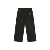 Ed Hardy Kavbojke modra / zlata / zelena / črn denim