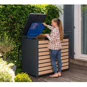 Metal bin store Lacina