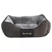 SCRUFFS ležišče Chester, sivo, S