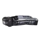 Esperanza ANTLIA naglavna LED svetilka, XPE LED 5W, 150 lm, 100m