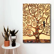 Dekorativna Slika na Platnu Klimt Inspiracija u Više Boja, 70x100 cm