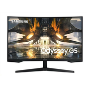Samsung Monitor 32,Zakrivljeni,WQHD,G5 Odyssey, HDMI,Display Port - LS32AG550EPXEN
