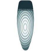 Navlaka s površinom otpornom na toplinu za dasku za glačanje Brabantia - Titan Oval, D 135 x 45 ? 0.2 cm