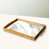 Aberto Design Poslužavnik TPEA10023 50 x 29 x 3.5 cm, Šareni