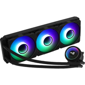 COOLER MASTER Vodni hladilnik CPU Aerocool Mirage L360 360 mm Argb črn, (21408023)
