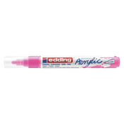 Edding akrilni marker E-5100 medium 2-3mm obli vrh neon roze ( 12MA51IN )