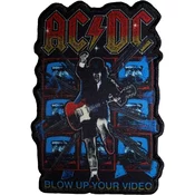 AC/DC Blow Up Your Video Cut-Out Iron-On Patch