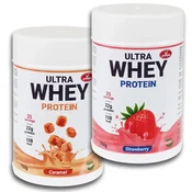 Olympic Ultra Whey Protein Jagoda i Karamela 750g, 2 komada