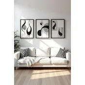 Wallity Uramljena slika Huhu437, 30x40 cm , 3 dela