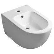 FULDA stenski viseči bide, 36x52cm, bela - Bela - 36x30x52,5 cm - Bruckner - 24 - Keramika - Classic - 360 - 300 - 525 - 14