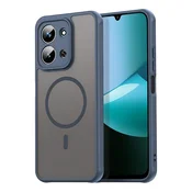 Hibridni ovitek HaloFrost II MagSafe za Xiaomi Redmi 15C 4G/Redmi 15C 5G - navy blue
