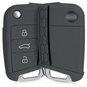 Silikonski etui za avtomobilske ključe za VW Golf 7 Mk7 - siva