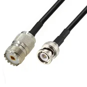 shumee Antenski kabel BNC vtič/UHF vtičnica RF5 10 m