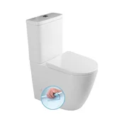 Sapho - WC kombi TURKU spodnji/zadnji odtok keramika/bela