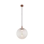 Argon 8829 - Lestenec na vrvici SACRAMENTO 1xGX53/8W/230V prozorna/rjava